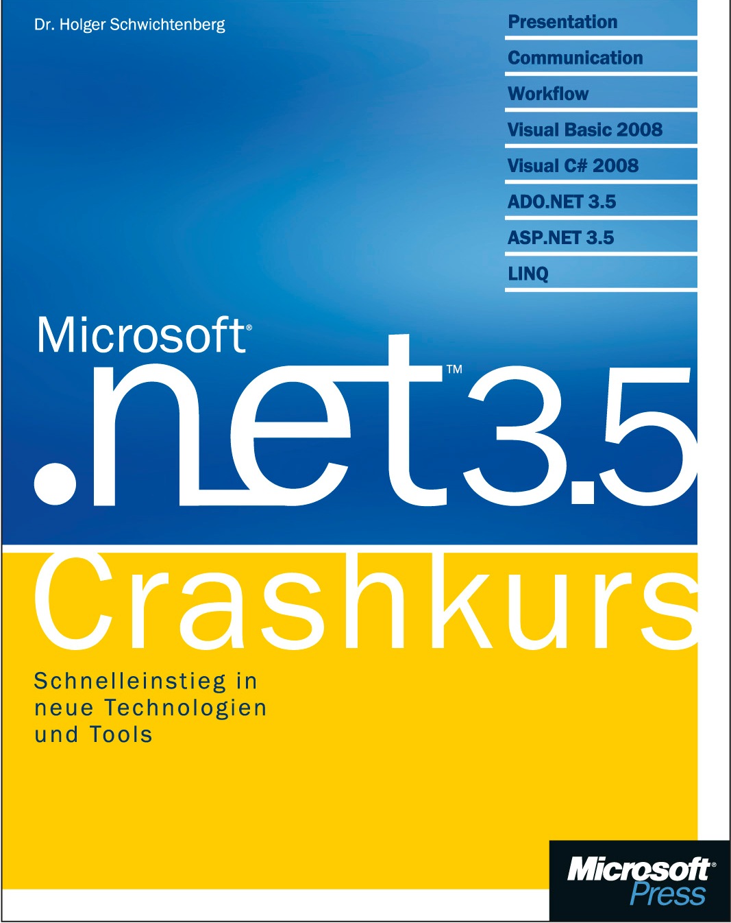 .NET 3.5 Crashkurs (Microsoft Press, 2008)